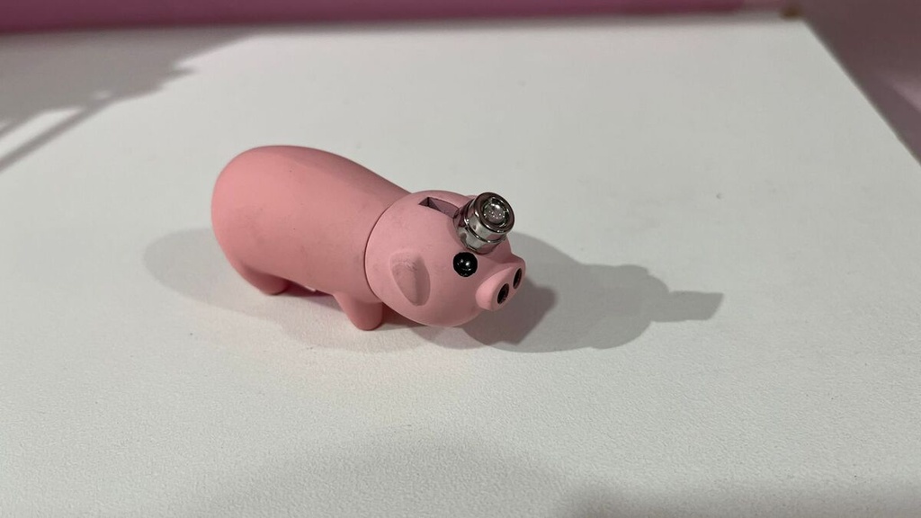 Encendedor Puerquito, cerdo, marrano, Fuego.