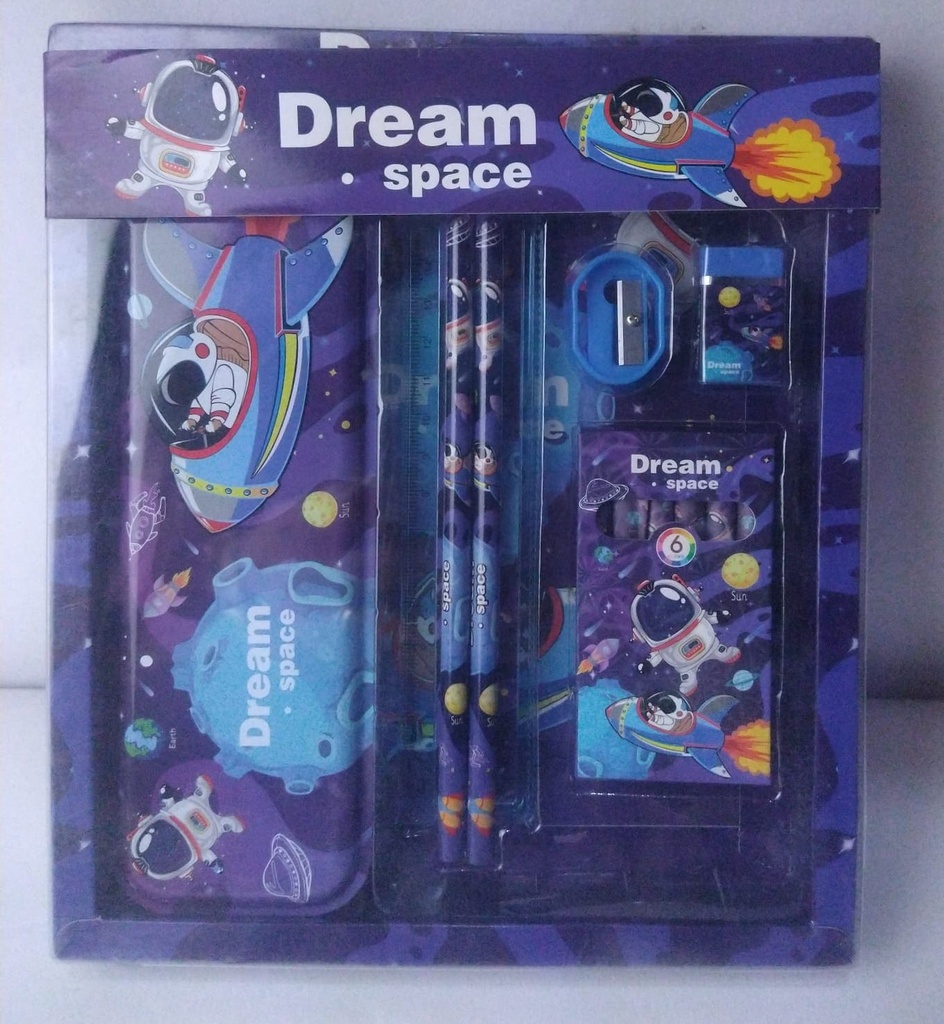 Set Escolar Dream Space 6 piezas 