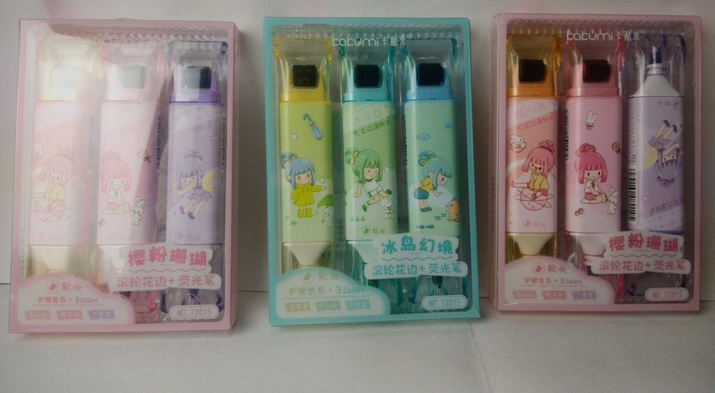 Marca Textos con sello rodillo 