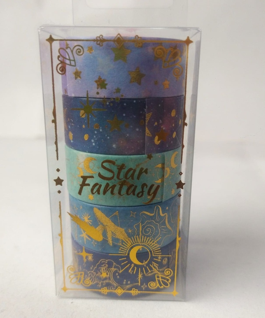  Cintas Adhesivas Decorativas "Washi Tape"