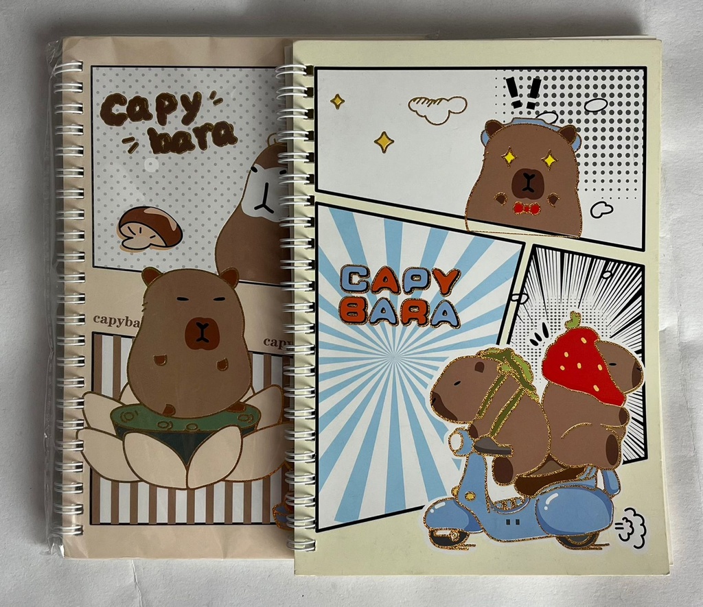Cuaderno Anillado Capibara 
