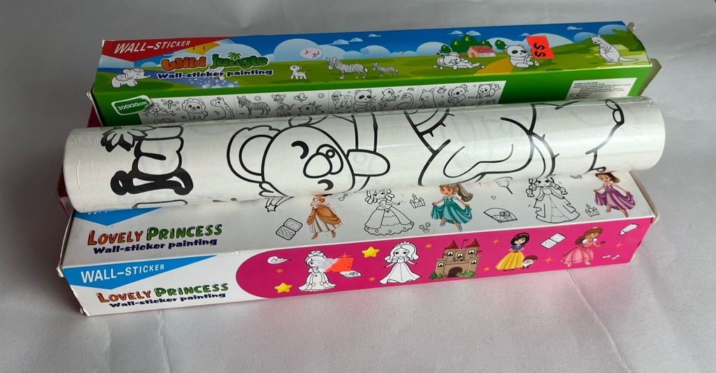 Rollo De Papel De Dibujo Para Niños