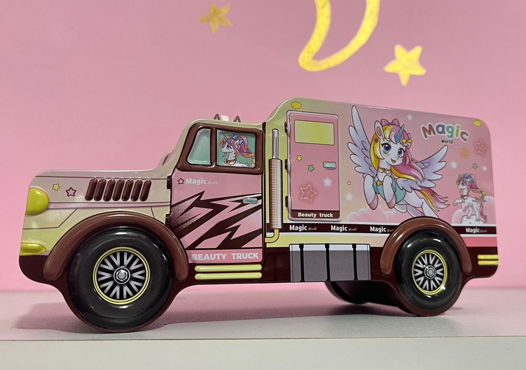 Alcancía Magic World Pink Unicornio 