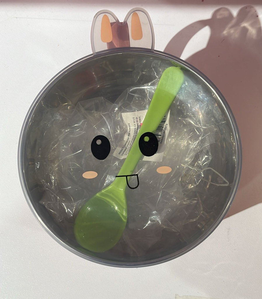 Topper Metálico kawaii carita 