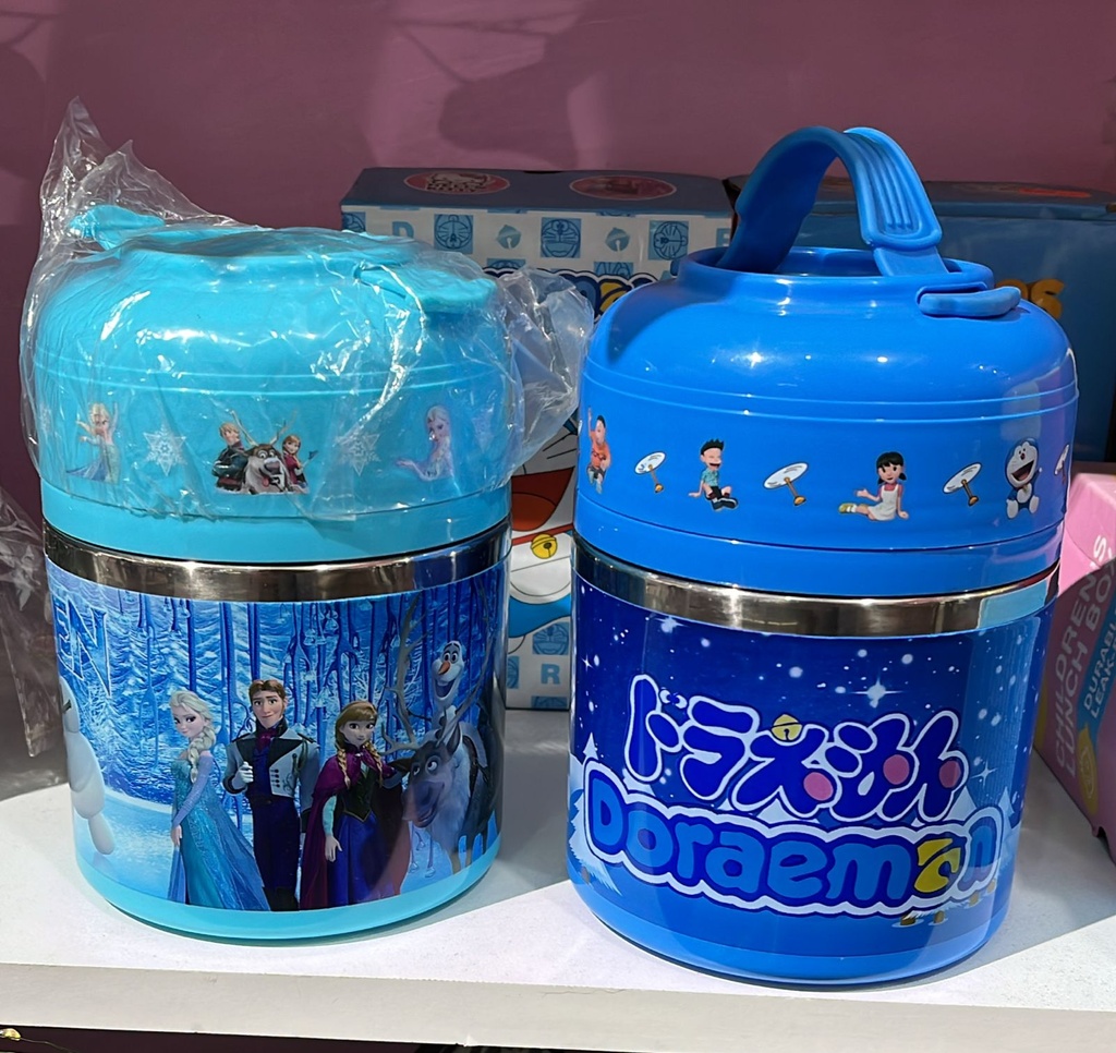 Lunch Box 2 Niveles Lonchera Térmica Contenedor Fiambrera