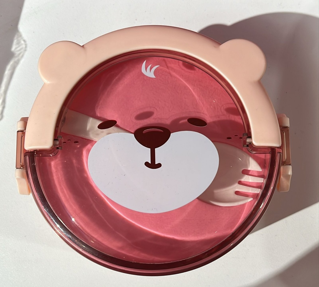 Lonchera Con Cuchara Oso 