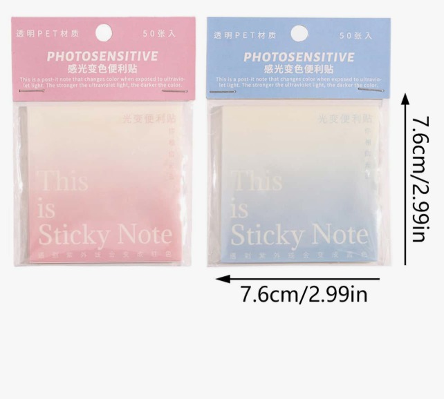 Nota Adhesiva Transparente