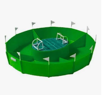 Plato Botonero Organizador En Forma De Estadio 