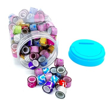 Set 90 Piezas De Mini Cinta Washi Adhesivo Decorativo Colores Y Diseños Surtidos 