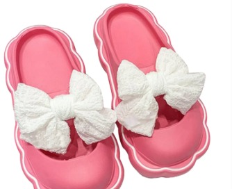 Sandalia Zapato Moño Tela 