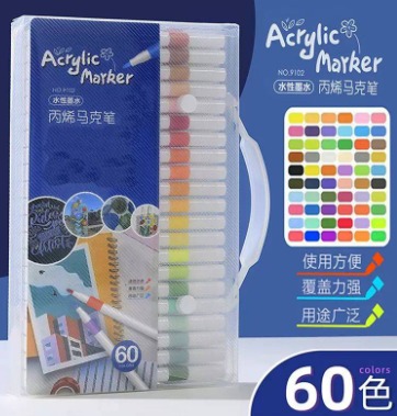 Marcador Acrilico MAYRER 60 Pza
