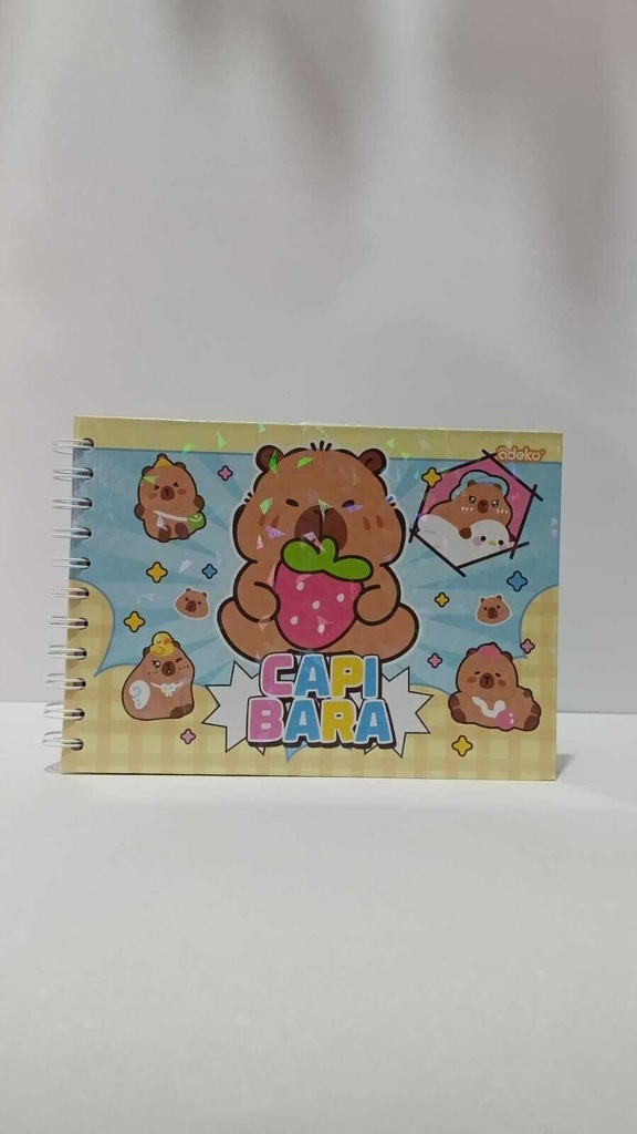 Cuaderno Capibara Rectangular 