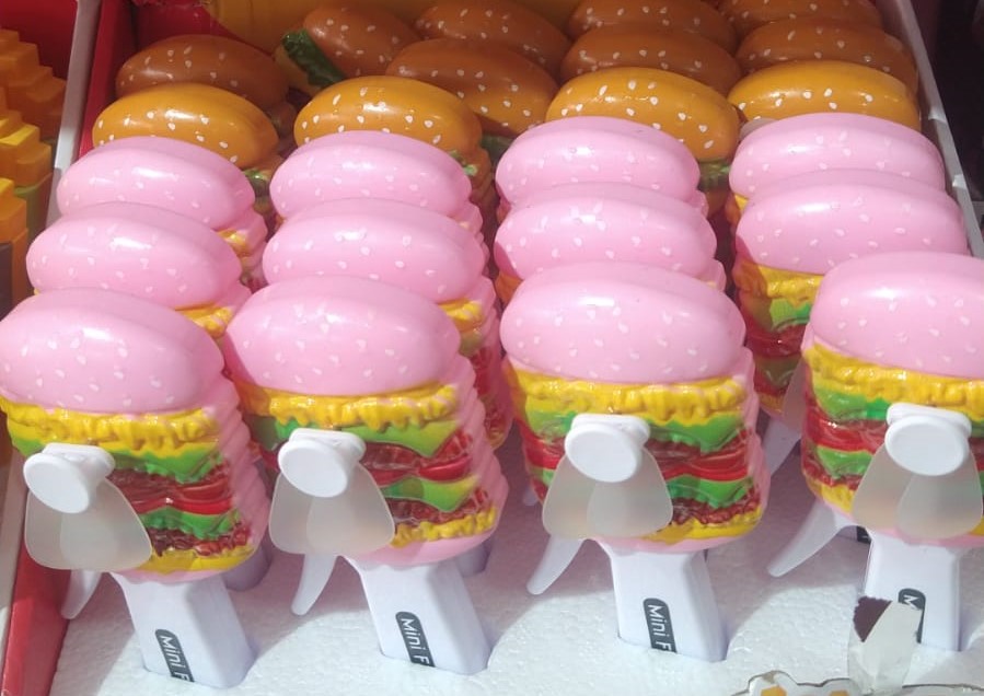 Mini Ventilador Manual Fast Food