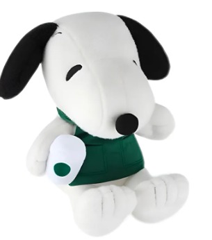 Peluche Snoopy Mandil Verde 