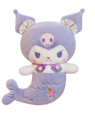 Peluche Sirenita Kuromi 