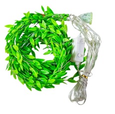 cascada de luz led cálida