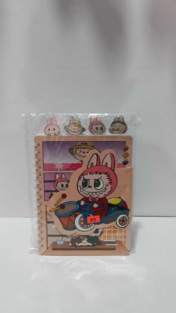 Cuaderno con espiral Labubu