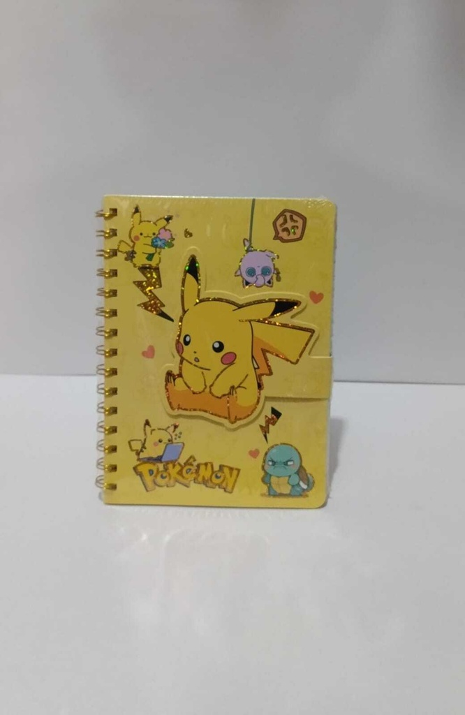 Cuaderno de Pokemon Espiral