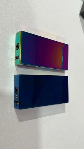 Encendedor Eléctrico, Recargable, Tornasol, Fuego, Metálico.