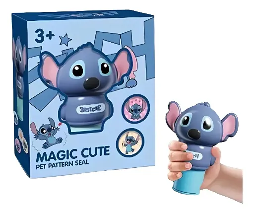 Aplicador Stickers Calcos Estampas Juguete Stitch Kuromii