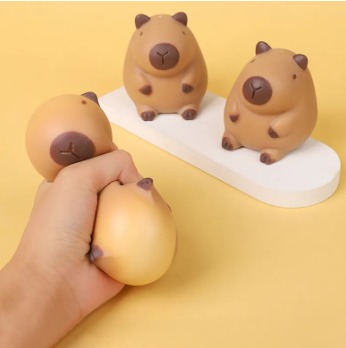 Juguete Antiestrés Capibara-tpr Masaje Para Roedores 