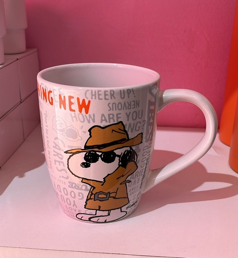 Taza Cerámica Personajes Snoopy 