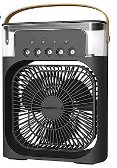 Ventiladores de aire frío, mini ventilador de hielo portátil