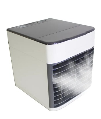 Climatizador Mini Portatil, Enfriador Y Purificador De Aire Blanco