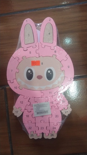 Rompecabezas Con Números Labubu 