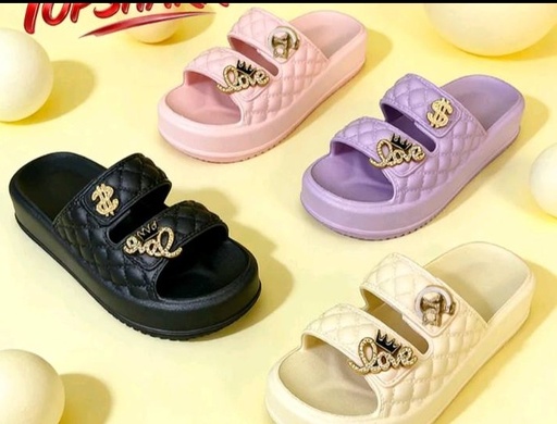 Sandalia Mujer Dama Plataforma Comodas Ligeras  Piedras 