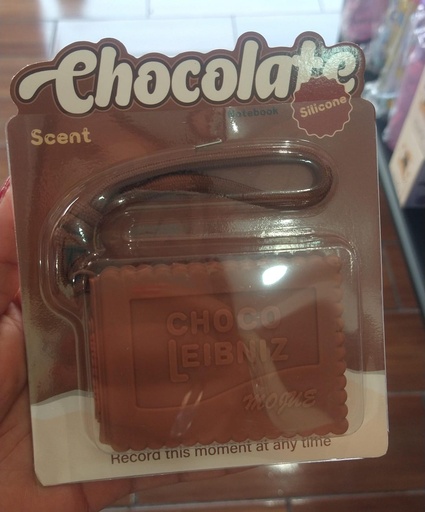 Libreta Llavero En Forma De Chocolate 