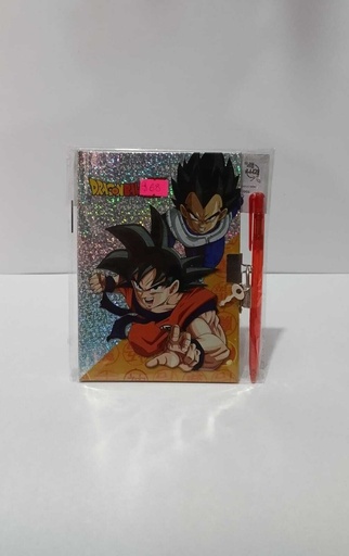 Libreta con candado Dragon Ball 
